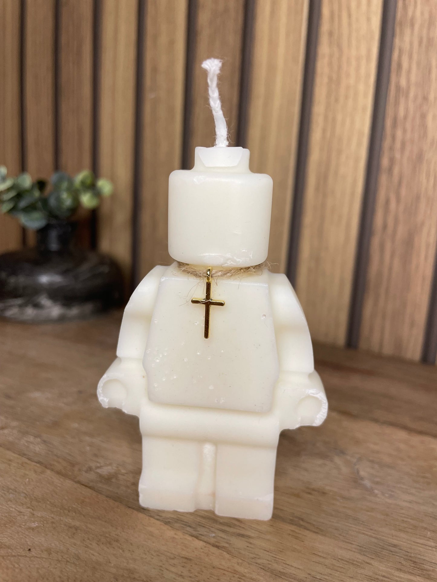 Décoration Bougie parfumée Lego pour cadeaux événements et cérémonies