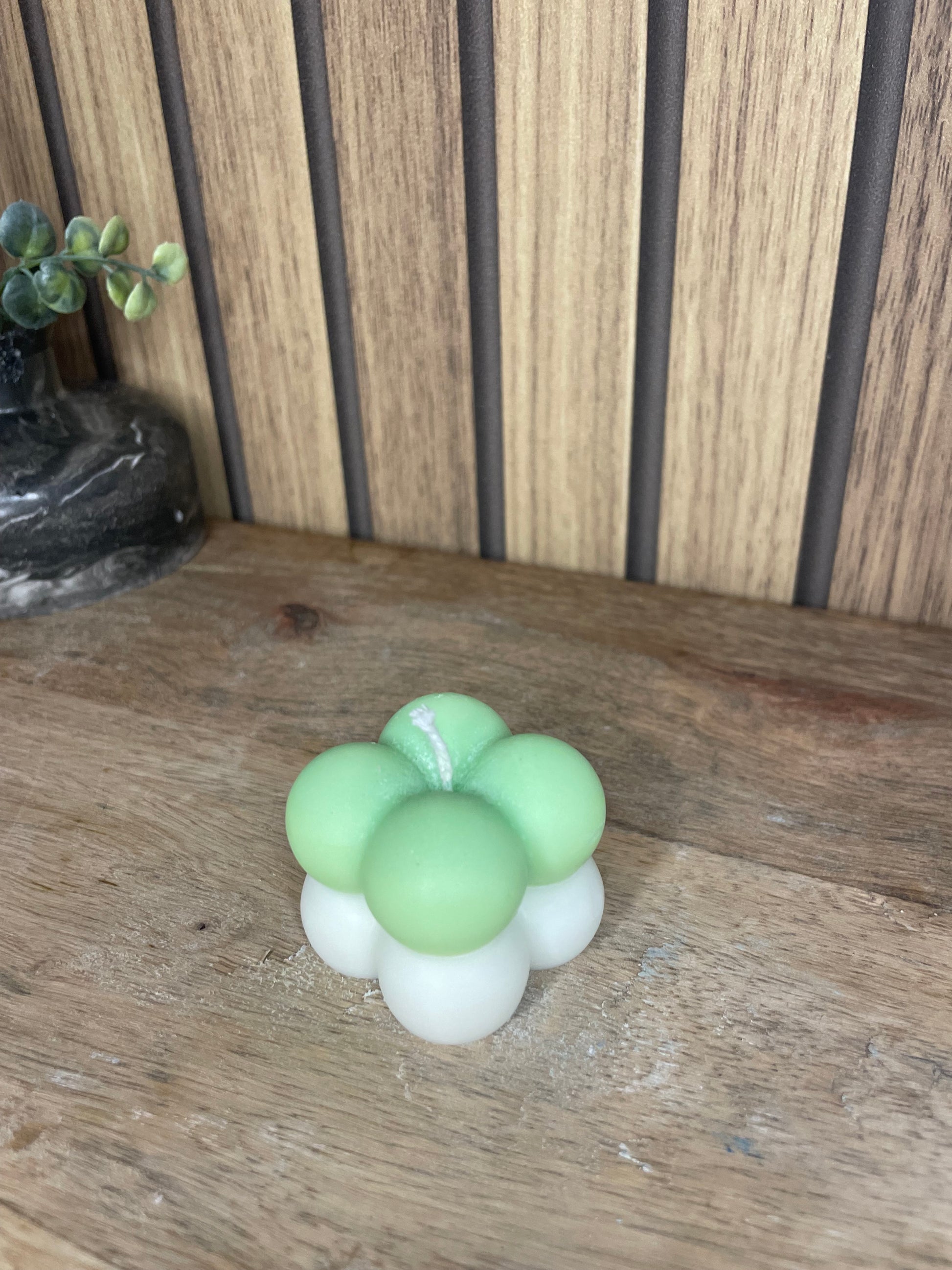 Bougie parfumée Bubble bicolore personnalisable