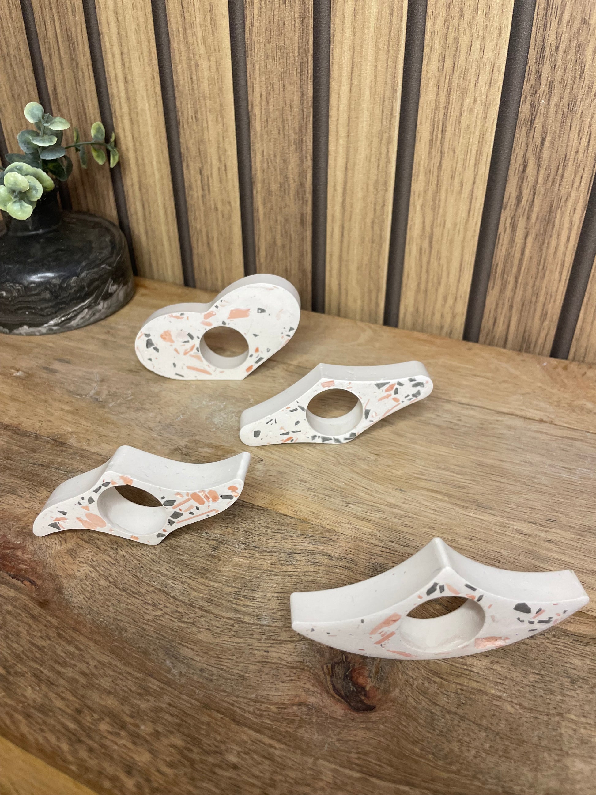 Bague de lecture effet Terrazzo accessoires pour livres