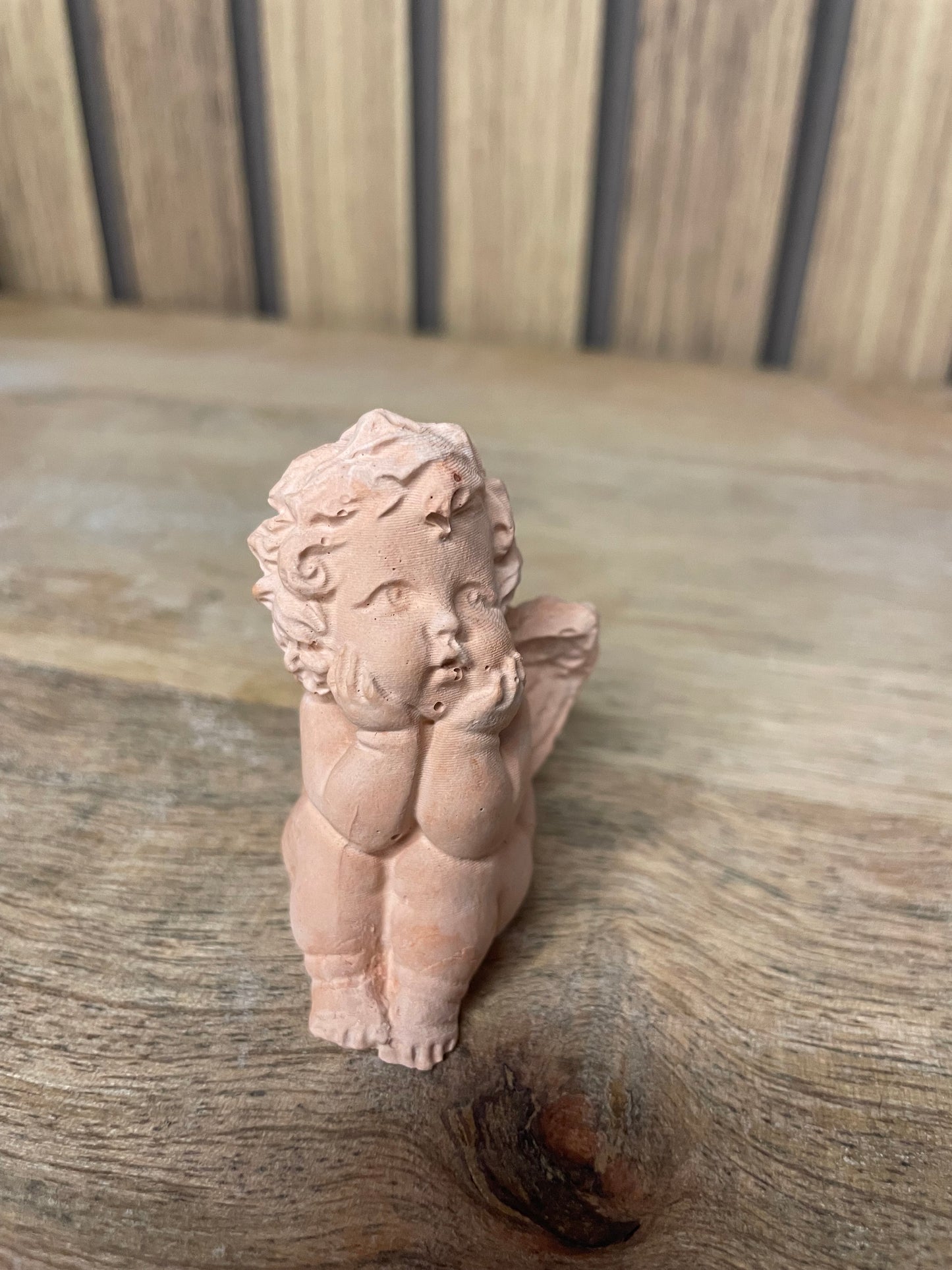 Figurine petit Ange. Déco. A personnaliser. A offrir. Décoration. Figurines. Poudre de moulage écologique. Fait main. Artisanat Français. Anges