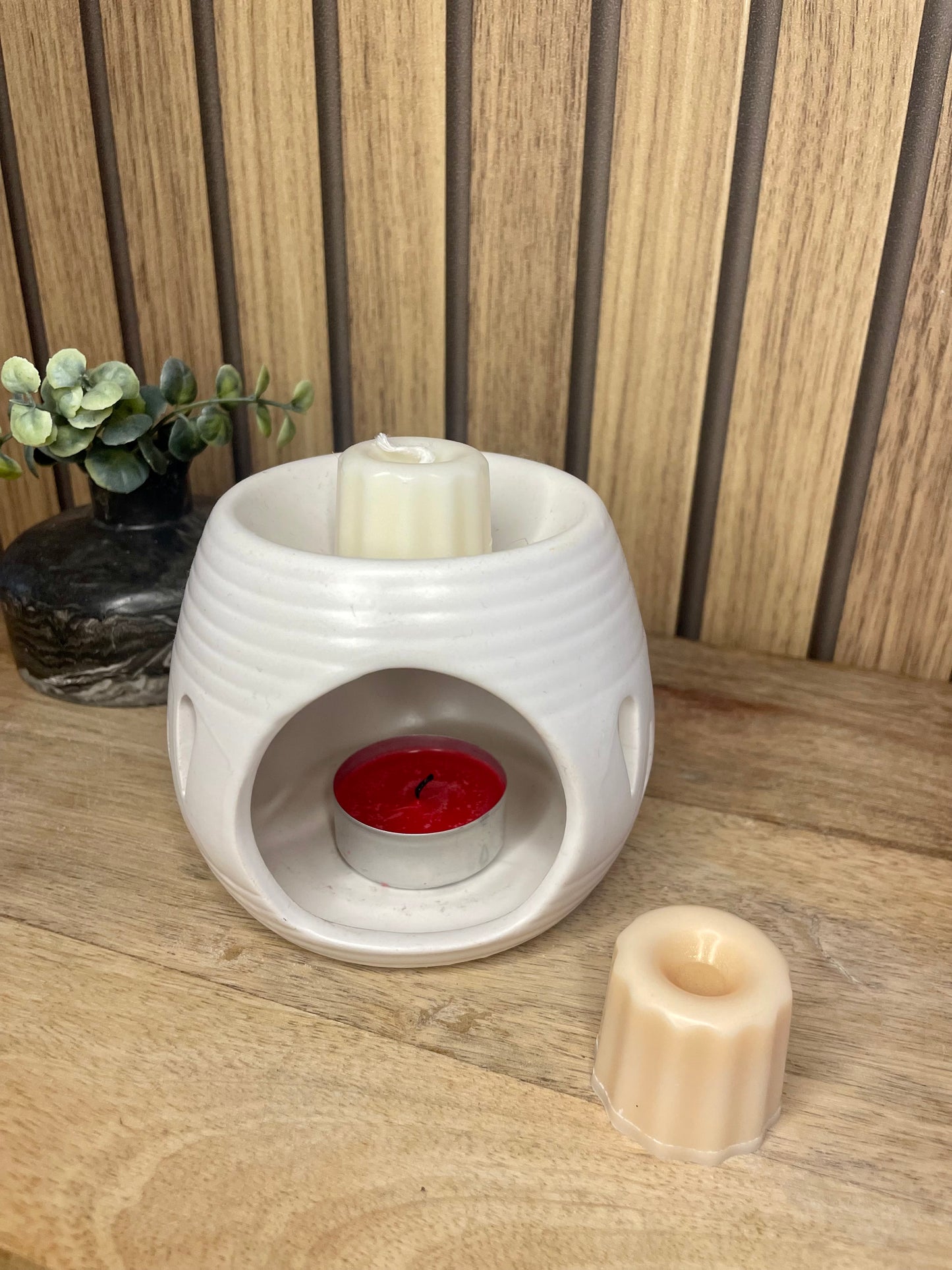 Fondant parfumé cannelé. Cire végétal et parfum de Grasse. Fabrication artisanale fait main. Brûle parfum brûleur