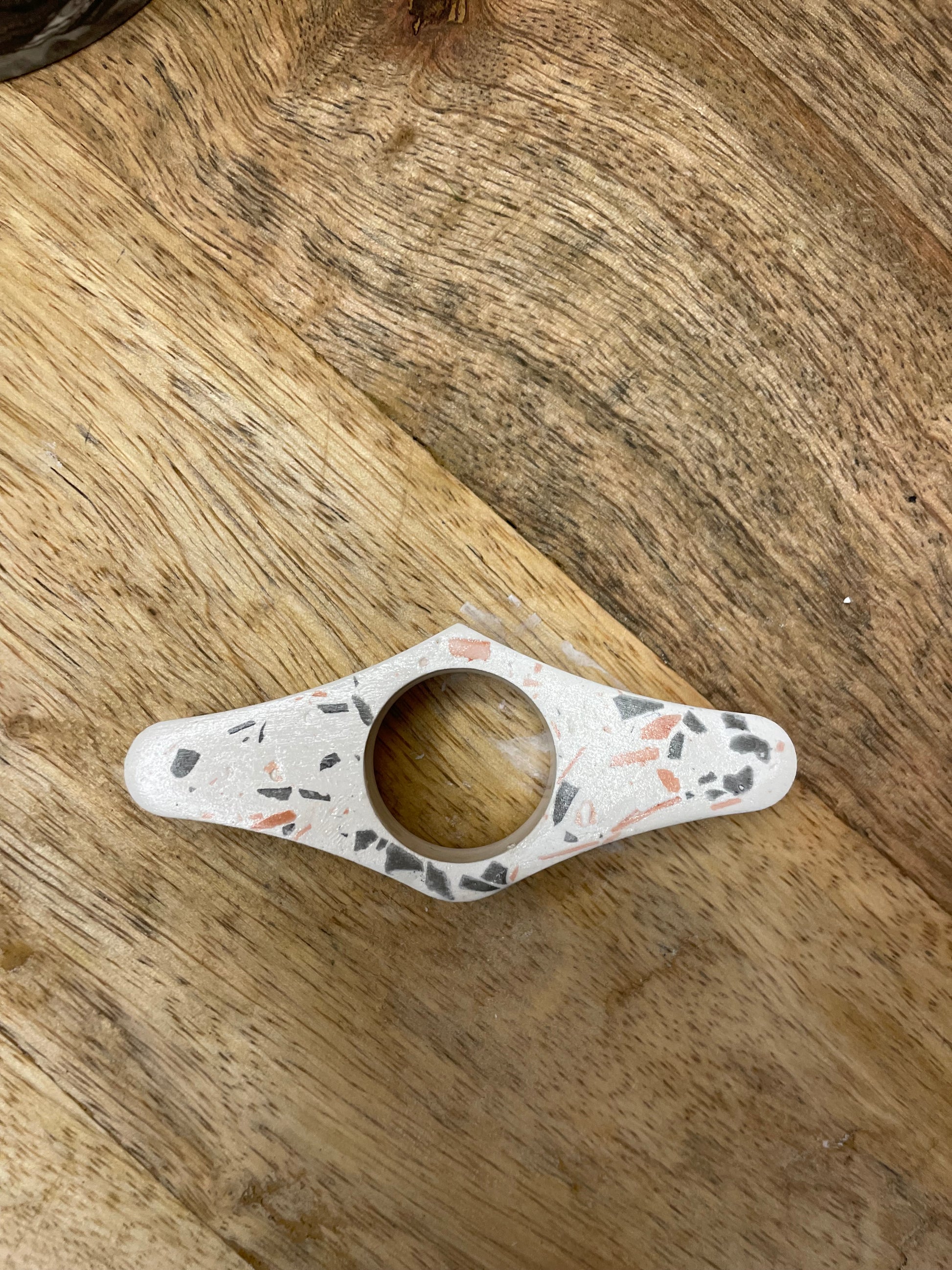 Bague de lecture effet Terrazzo accessoires pour livres