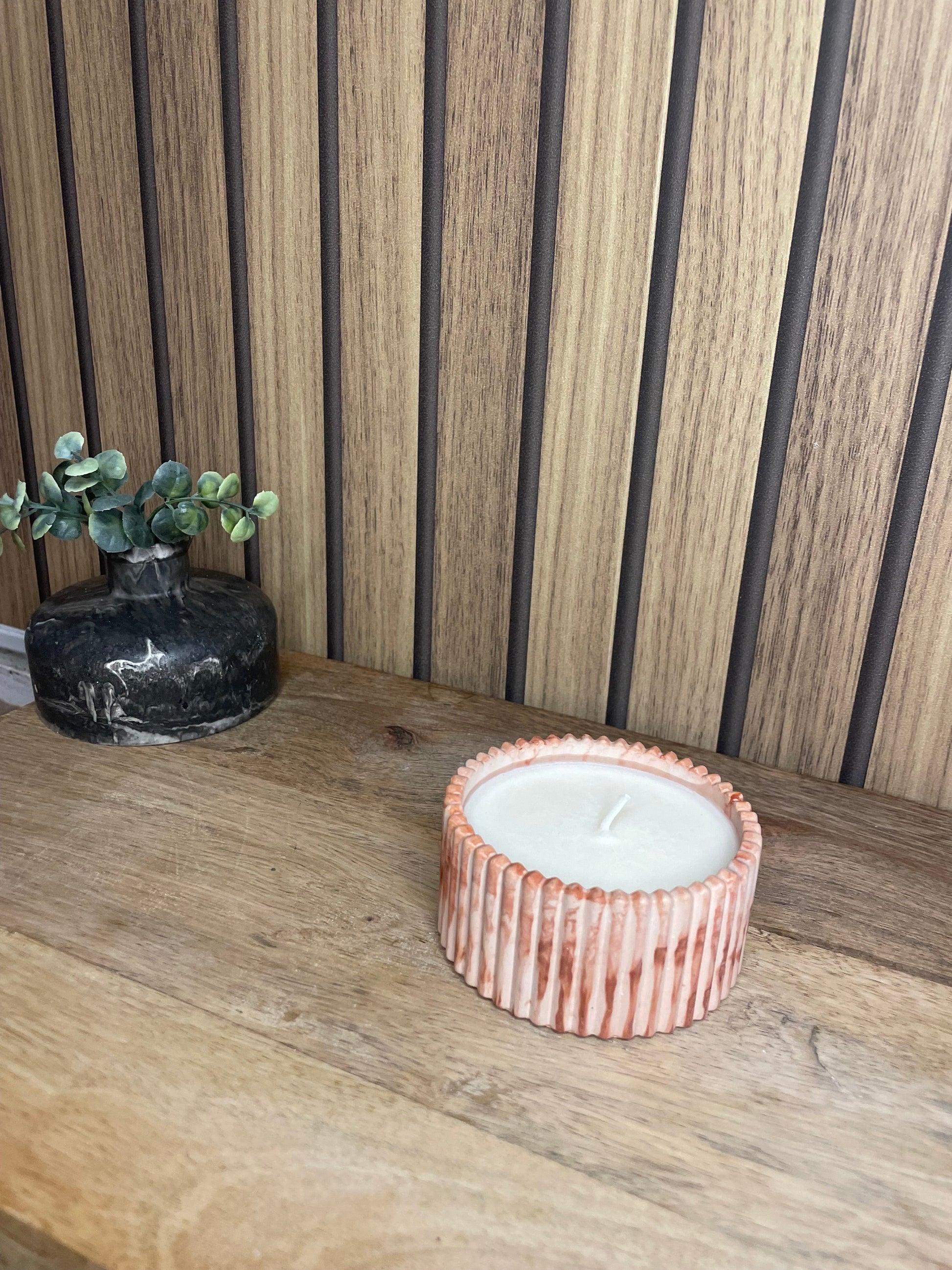 Décoration bougie parfumée personnalisable