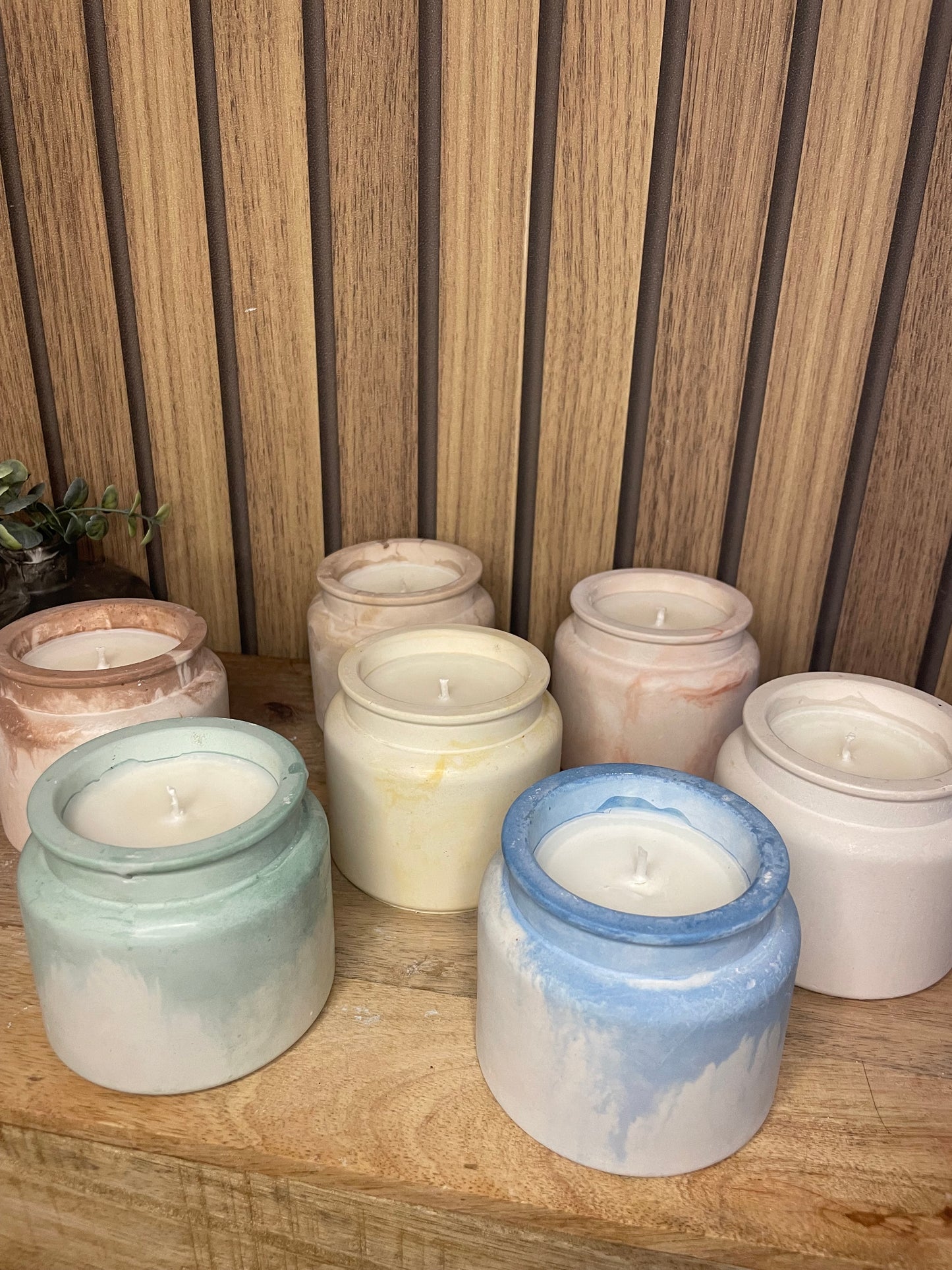 Décoration bougie parfumée personnalisable