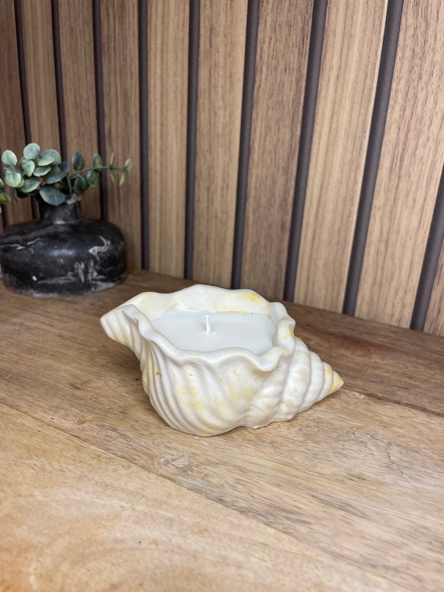 Bougie parfumée coquillage personnalisable