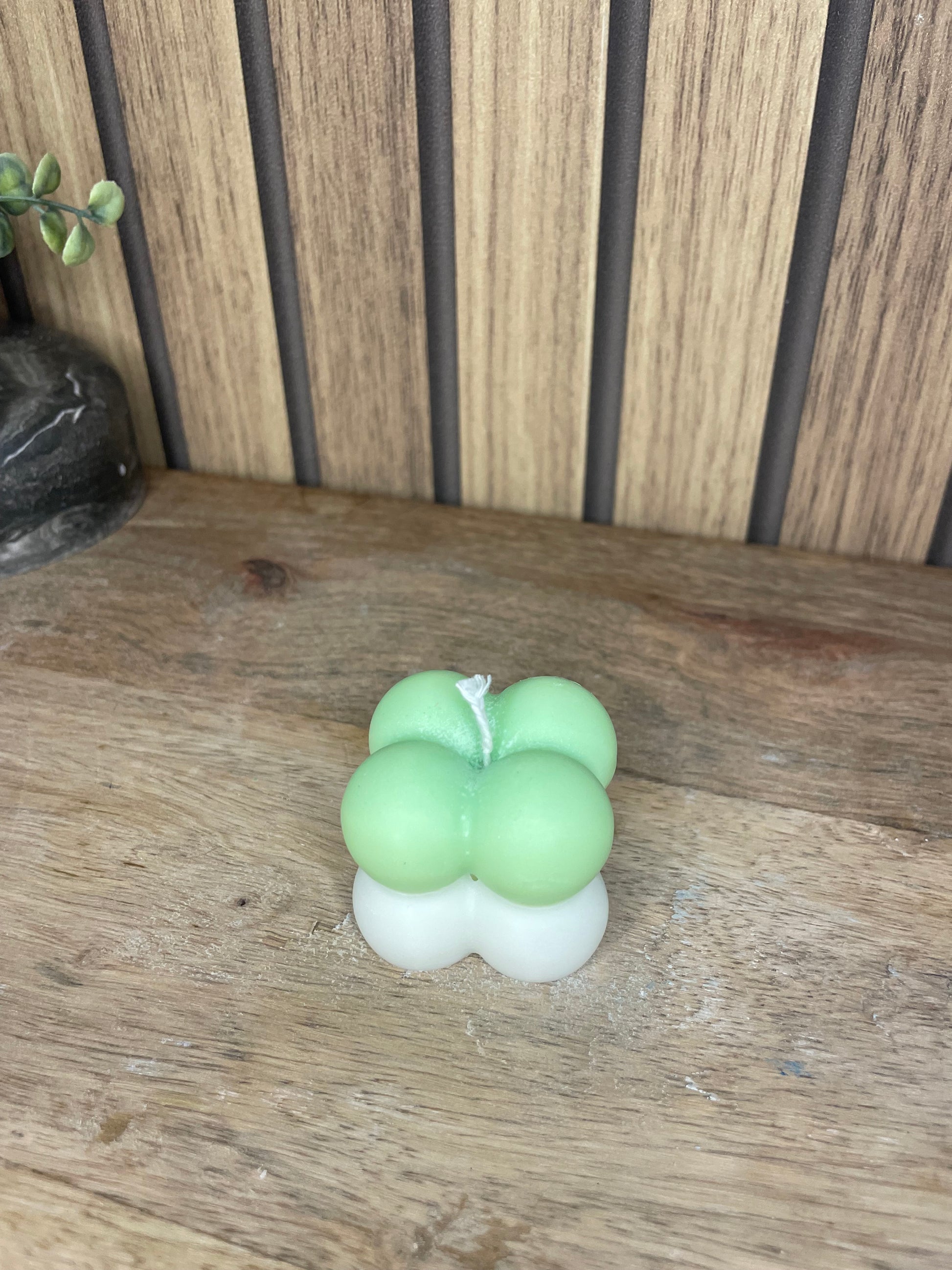 Bougie parfumée Bubble bicolore personnalisable