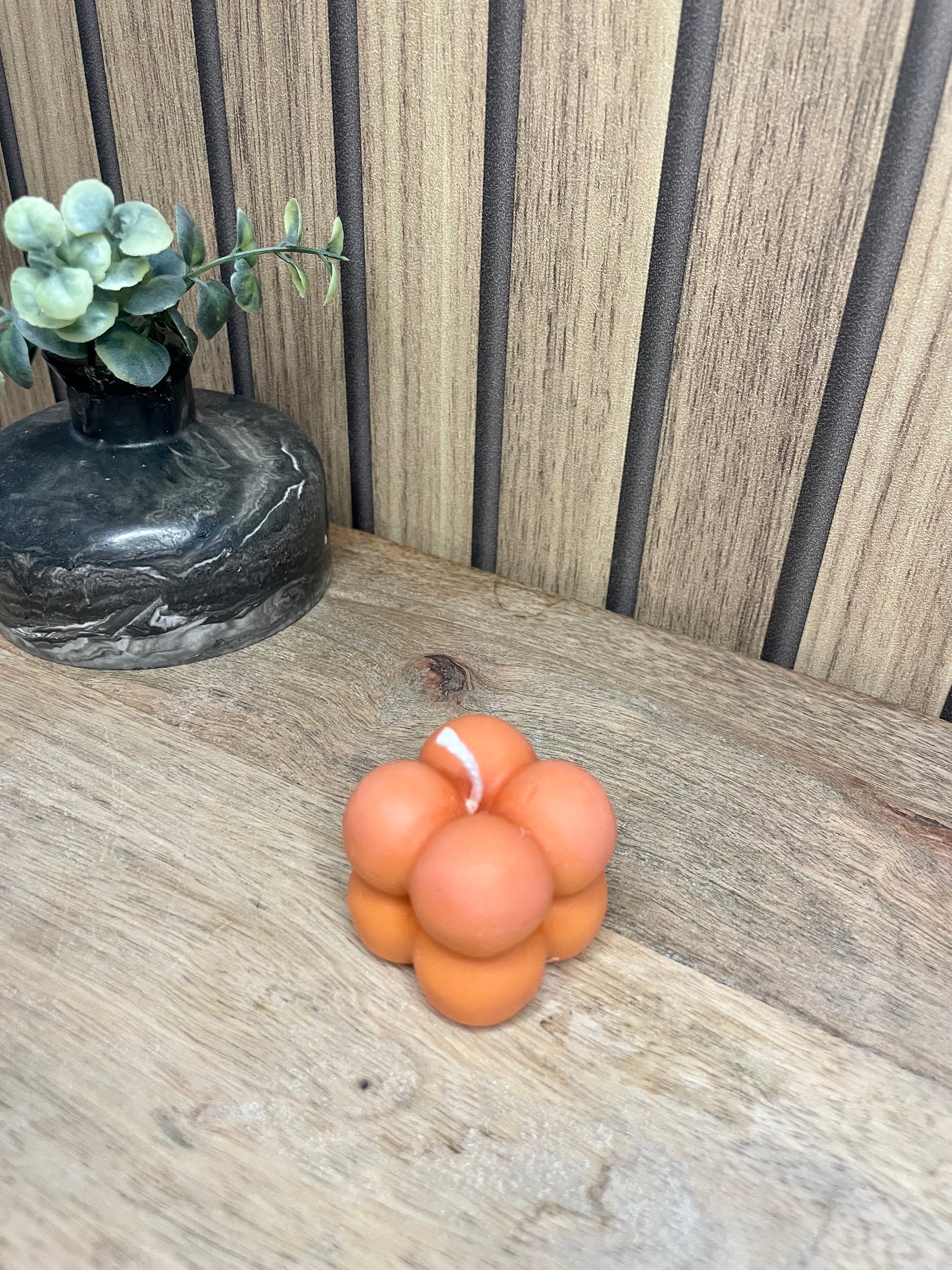 Bougie parfumée Bubble Terracotta personnalisable pour cadeaux événements et cérémonies