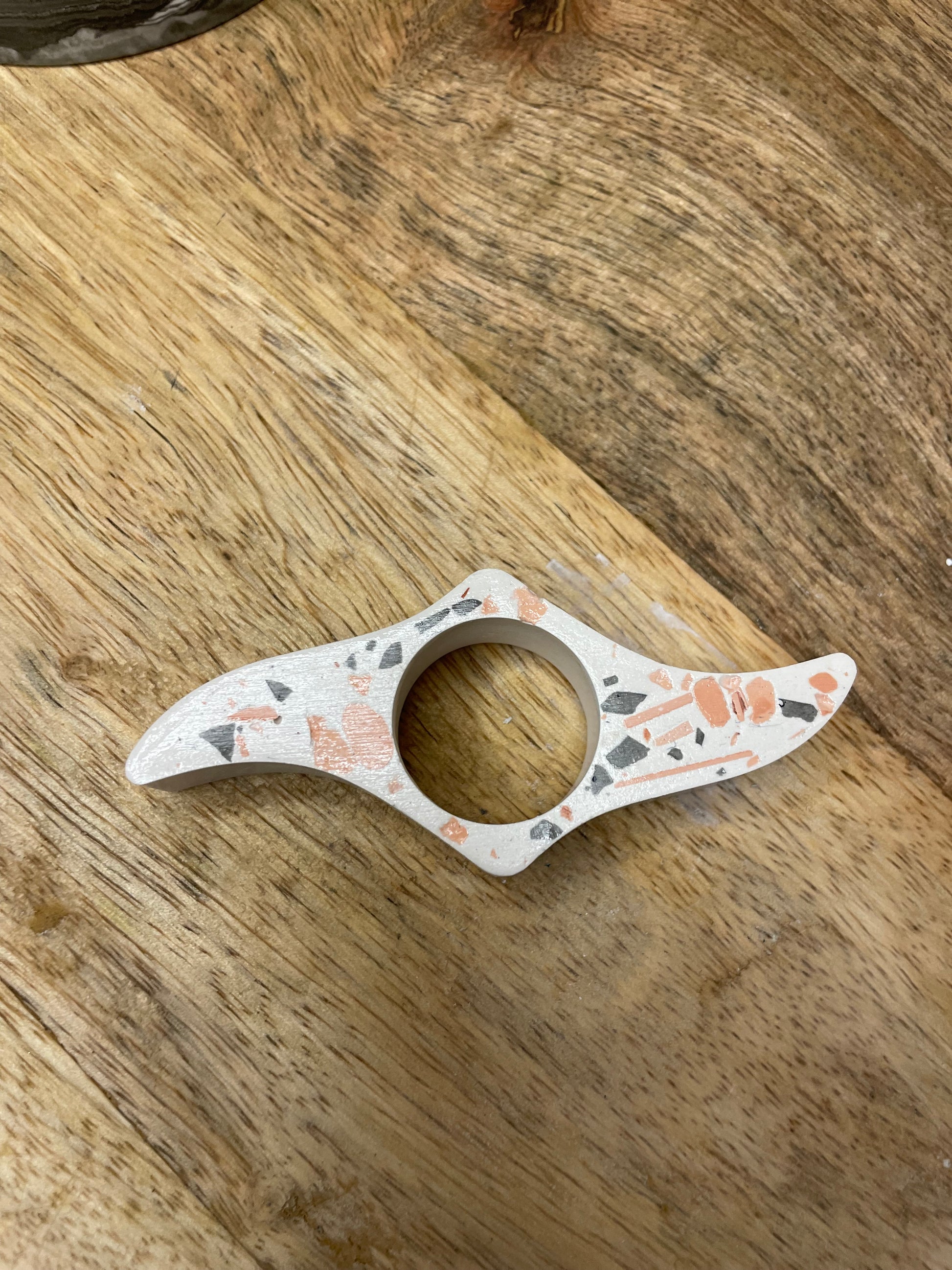 Bague de lecture effet Terrazzo accessoires pour livres