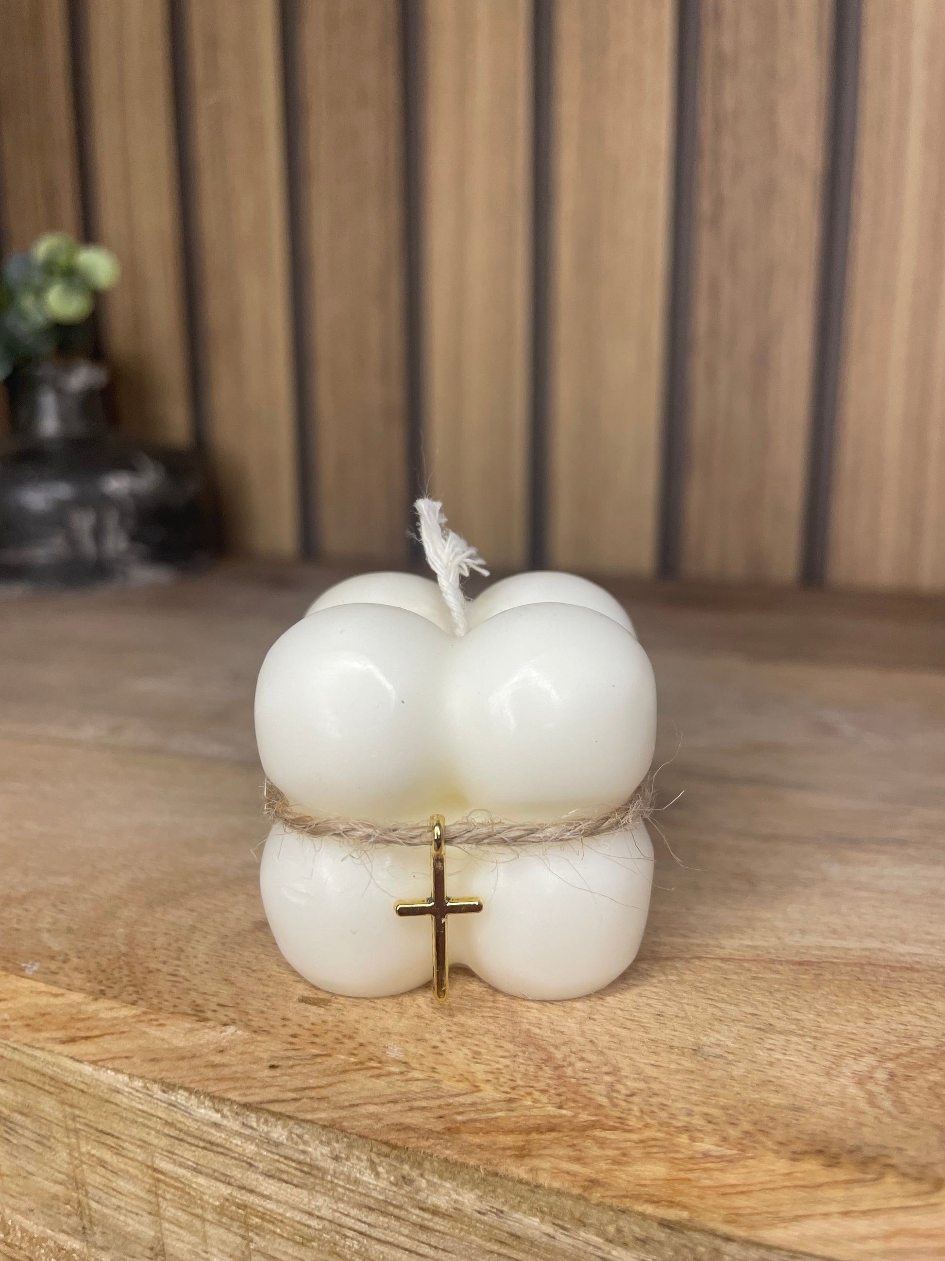 Bougie parfumée Bubble personnalisable pour cadeaux événements et cérémonies