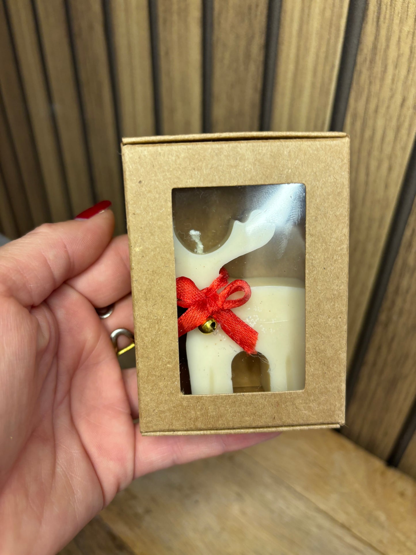 BOUGIE RENNE DU PÈRE NOËL