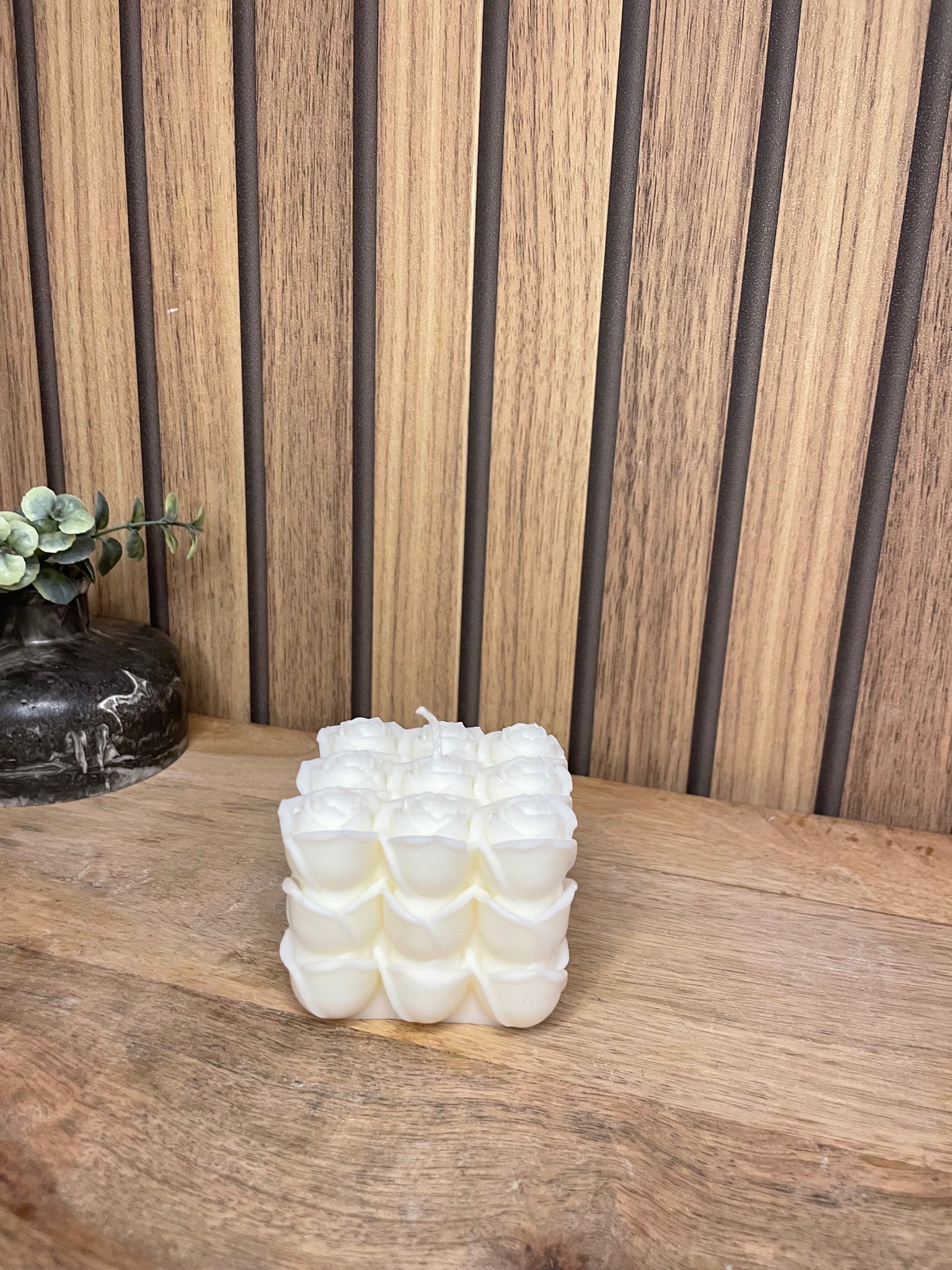 Bougie parfumée Bubble roses personnalisable