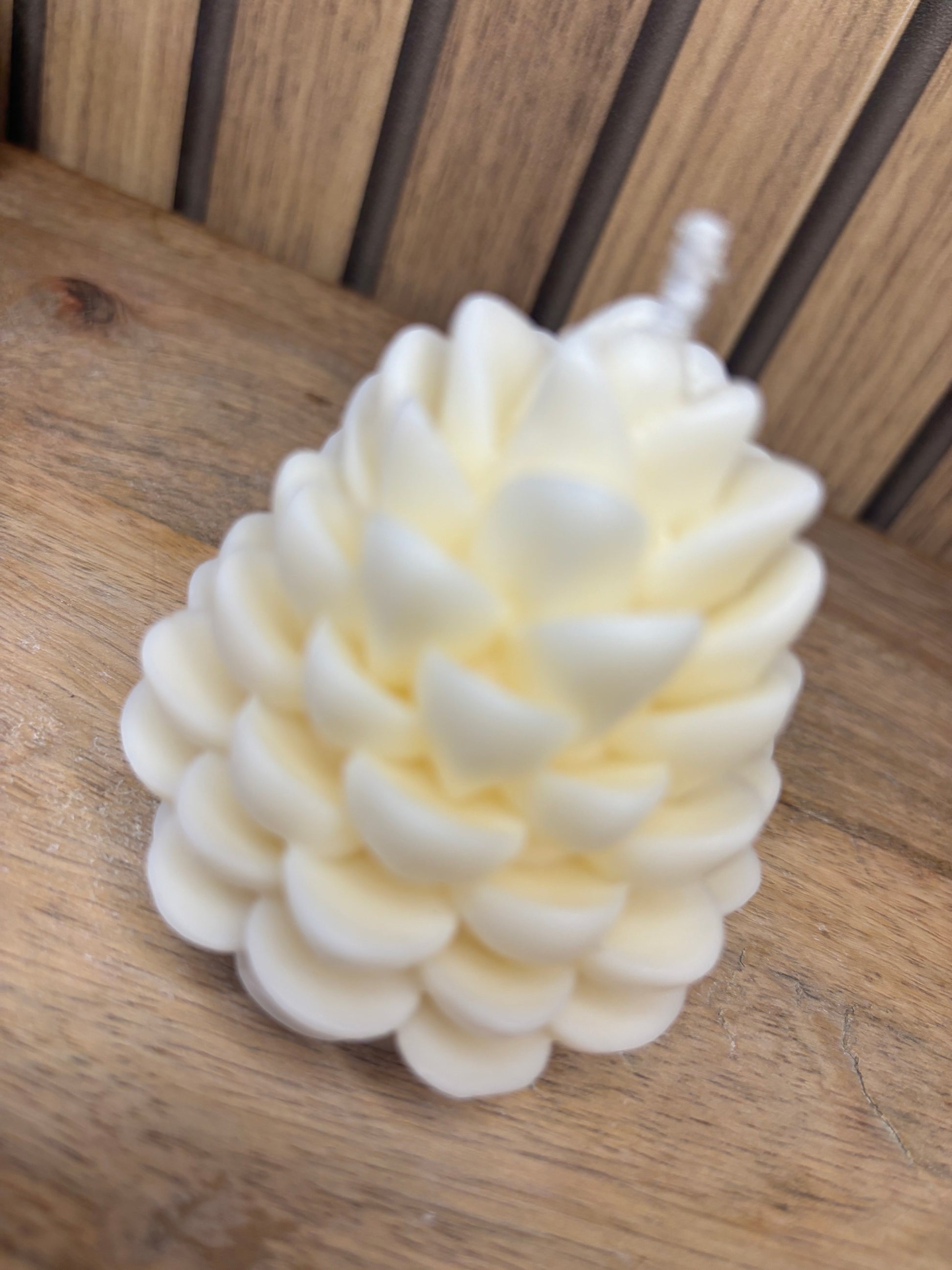 Bougie. Décoration de Noël. Idée cadeau. Sapin. Père Noël. Pomme de pin. Aiguilles de sapin. Baies.  Artisanat. Artisan. Petit créateur. 
