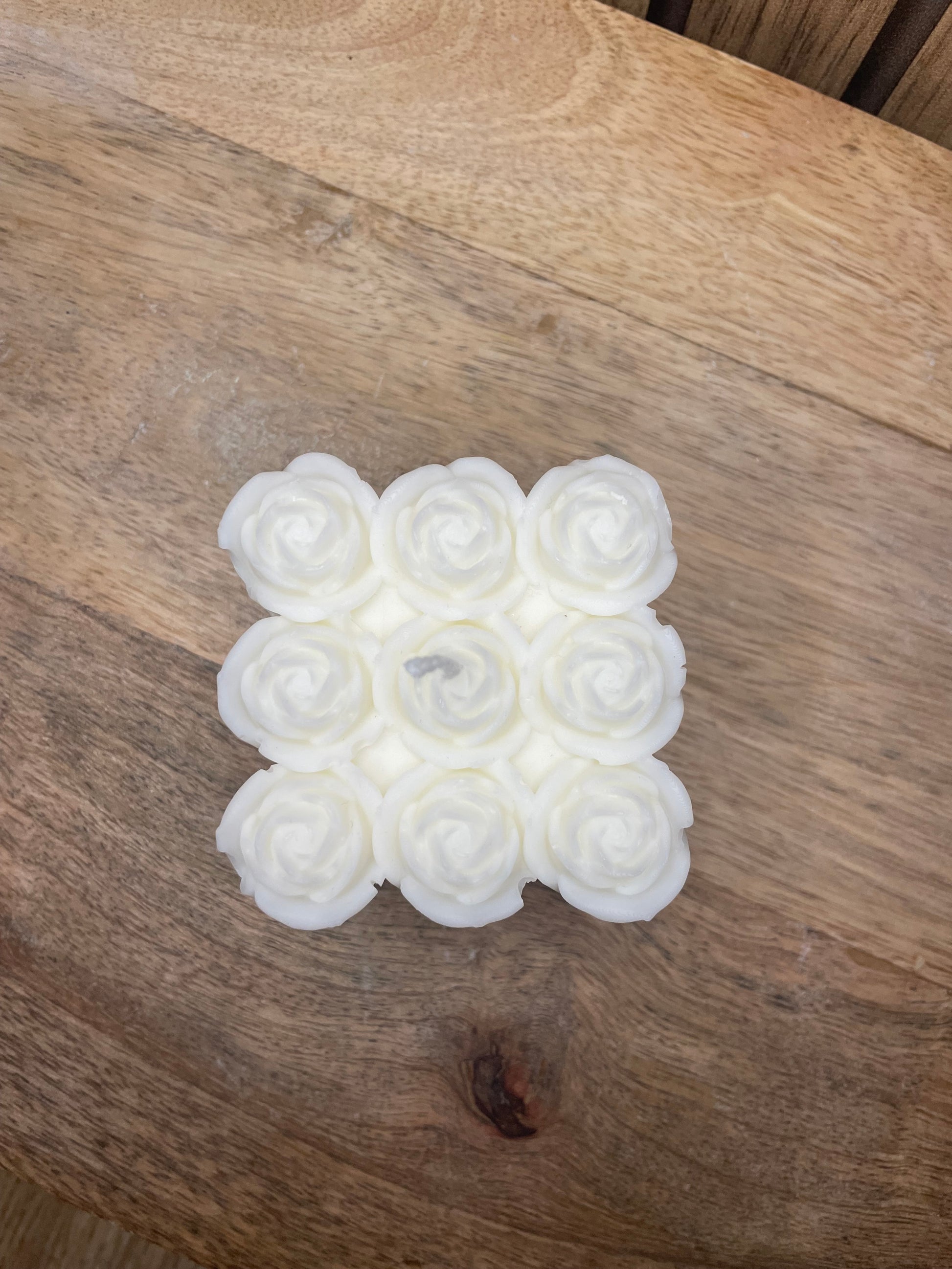 Bougie parfumée Bubble roses personnalisable