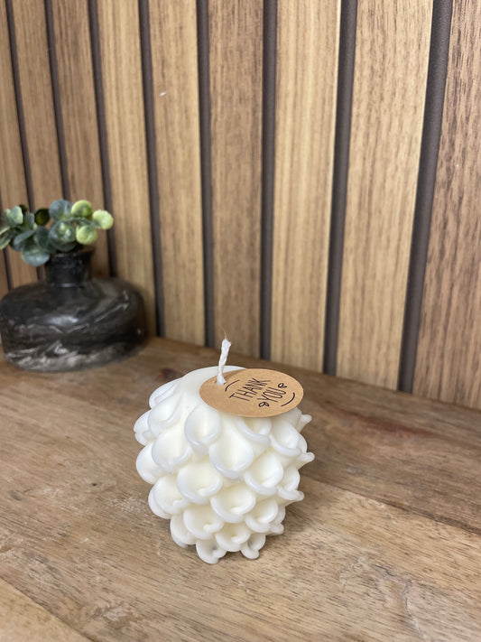 Décoration bougie parfumée personnalisable. Cire végétal et fragrances de Grasse. Bougie artisanale. Cadeaux pour événements et cérémonies 