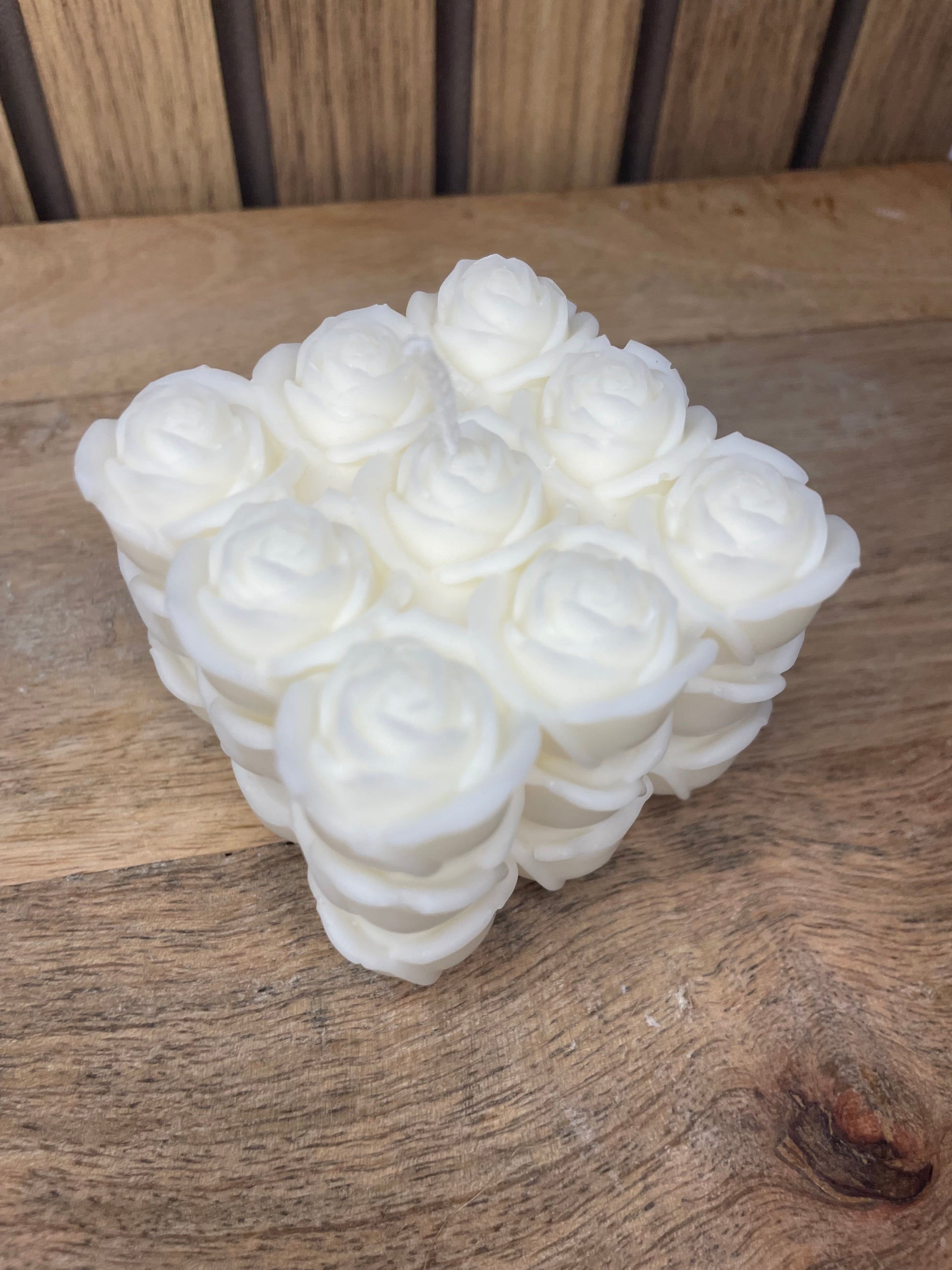 Bougie parfumée Bubble roses personnalisable